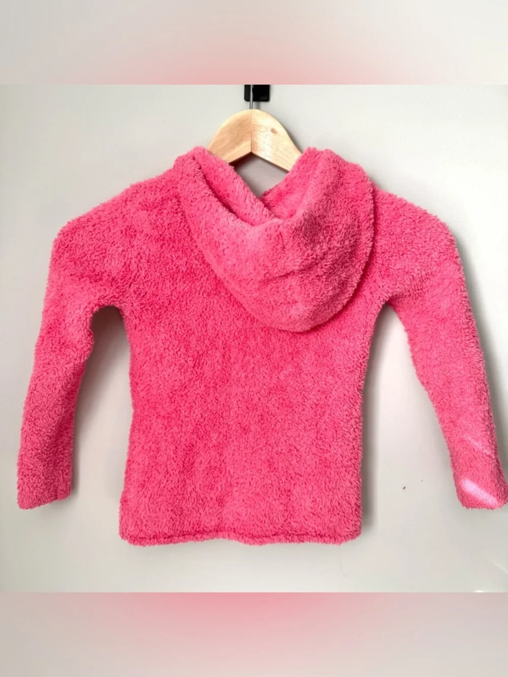 Tucker + Tate Cozy Girls Fur Plush Hoodie - Pink